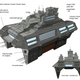 Illustration for article titled Exclusive iDark Matter /iConcept Art Is Loaded With Glorious Spaceships!